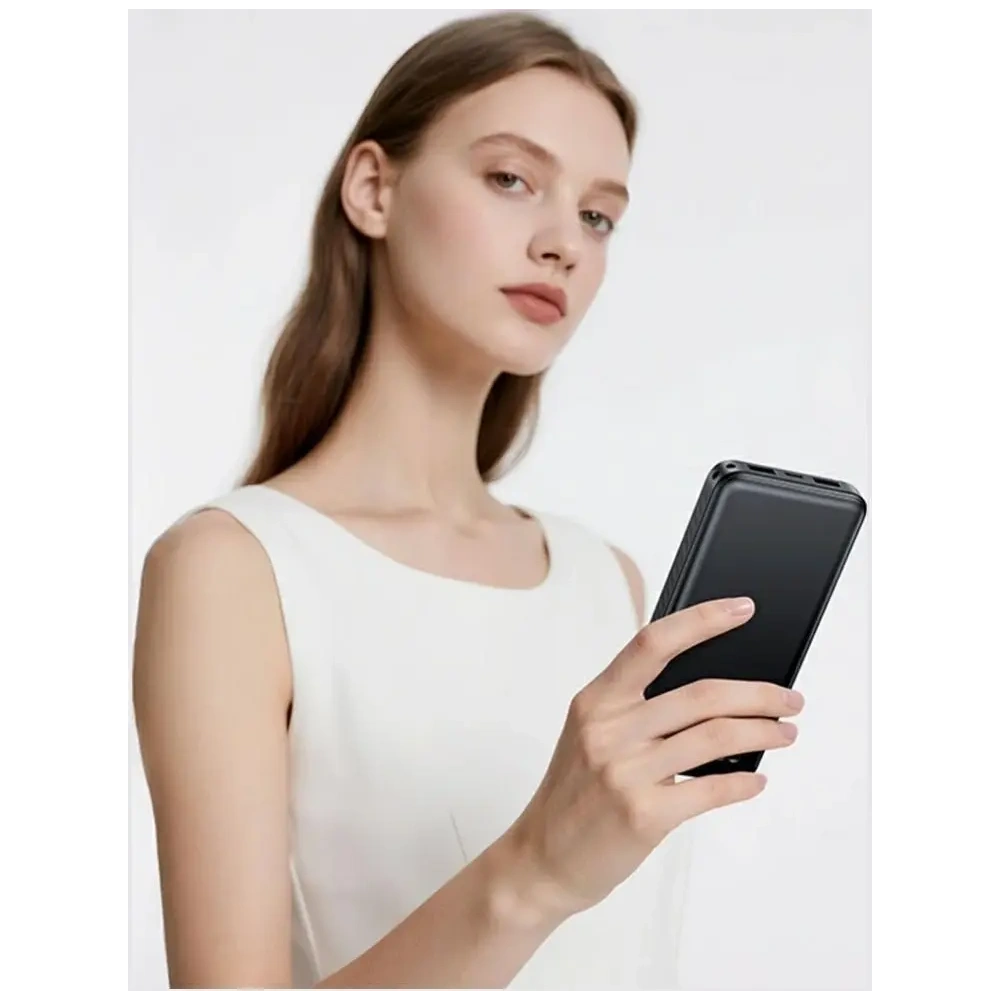 Powerbank USAMS PB83 2xUSB-A, USB-C 10000mAh czarny