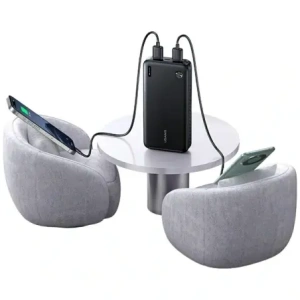 Powerbank USAMS PB83 2xUSB-A, USB-C 20000mAh czarny