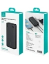 Powerbank USAMS PB83 2xUSB-A, USB-C 20000mAh czarny