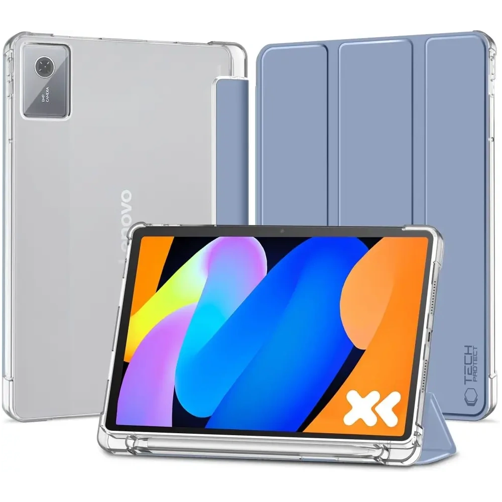 Etui Tech-Protect SmartCase Pen Hybrid do Lenovo Idea Tab 11.0 TB-336 Baby Blue