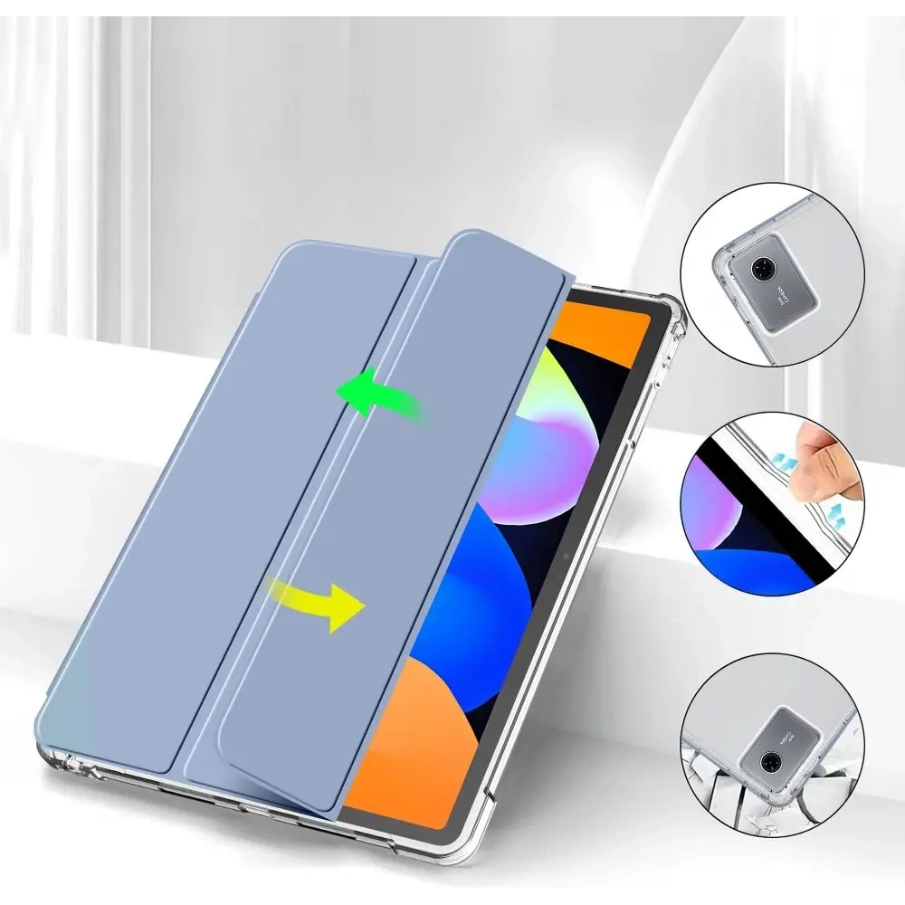 Etui Tech-Protect SmartCase Pen Hybrid do Lenovo Idea Tab 11.0 TB-336 Baby Blue