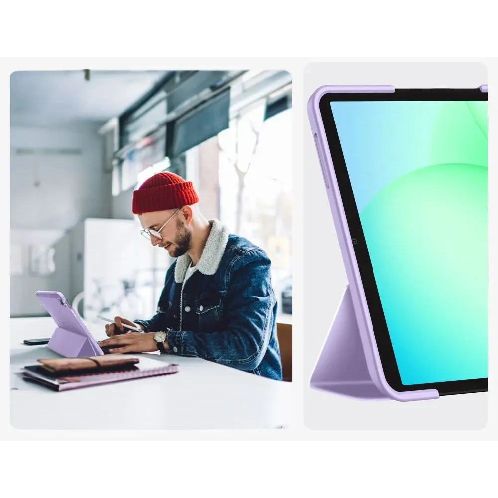 Etui Tech-Protect SmartCase do Samsung Galaxy Tab A9+ / A11+ Plus 11.0 X210 / X215 / X216 / X230 / X235 / X236 Violet