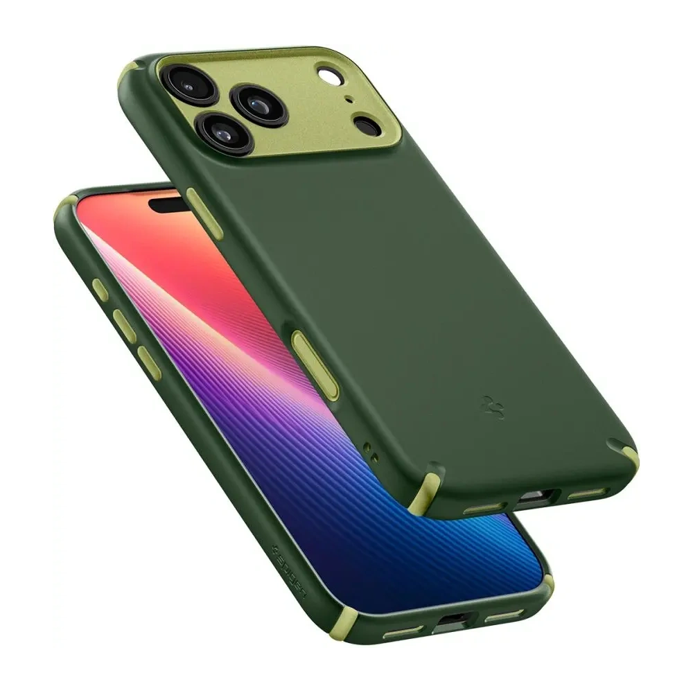 Etui Spigen Nano Pop Hybrid Mag MagSafe do Apple iPhone 17 Pro Avo Green