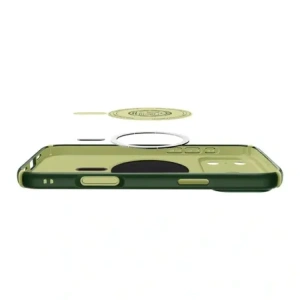 Etui Spigen Nano Pop Hybrid Mag MagSafe do Apple iPhone 17 Pro Max Avo Green