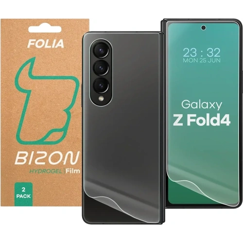 Folia hydrożelowa na tył i przód Bizon Glass Hydrogel Pack do Samsung Galaxy Z Fold4