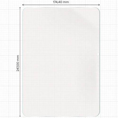 Folia matowa Bizon Glass Tab Film Sun do Apple iPad Pro 11" M5 2025