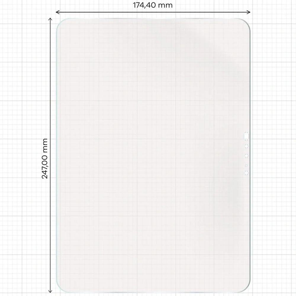 Folia matowa Bizon Glass Tab Film Sun do Apple iPad Pro 11" M5 2025