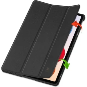 Etui z klapką Bizon Case Tab Croc do Xiaomi Redmi Pad 2 Pro czarne