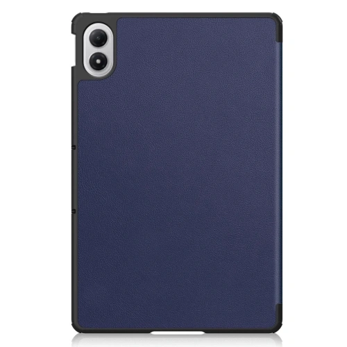 Etui z klapką Bizon Case Tab Croc do Xiaomi Redmi Pad 2 Pro granatowe