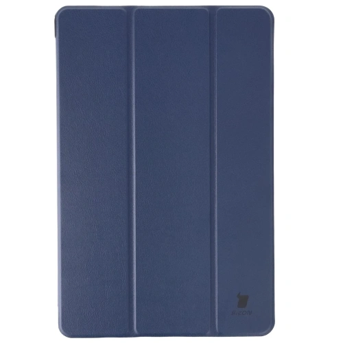 Etui z klapką Bizon Case Tab Croc do Xiaomi Redmi Pad 2 Pro granatowe