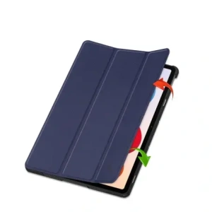 Etui z klapką Bizon Case Tab Croc do Xiaomi Redmi Pad 2 Pro granatowe