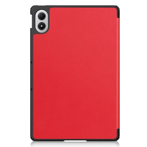 Etui z klapką Bizon Case Tab Croc do Xiaomi Redmi Pad 2 Pro czerwone