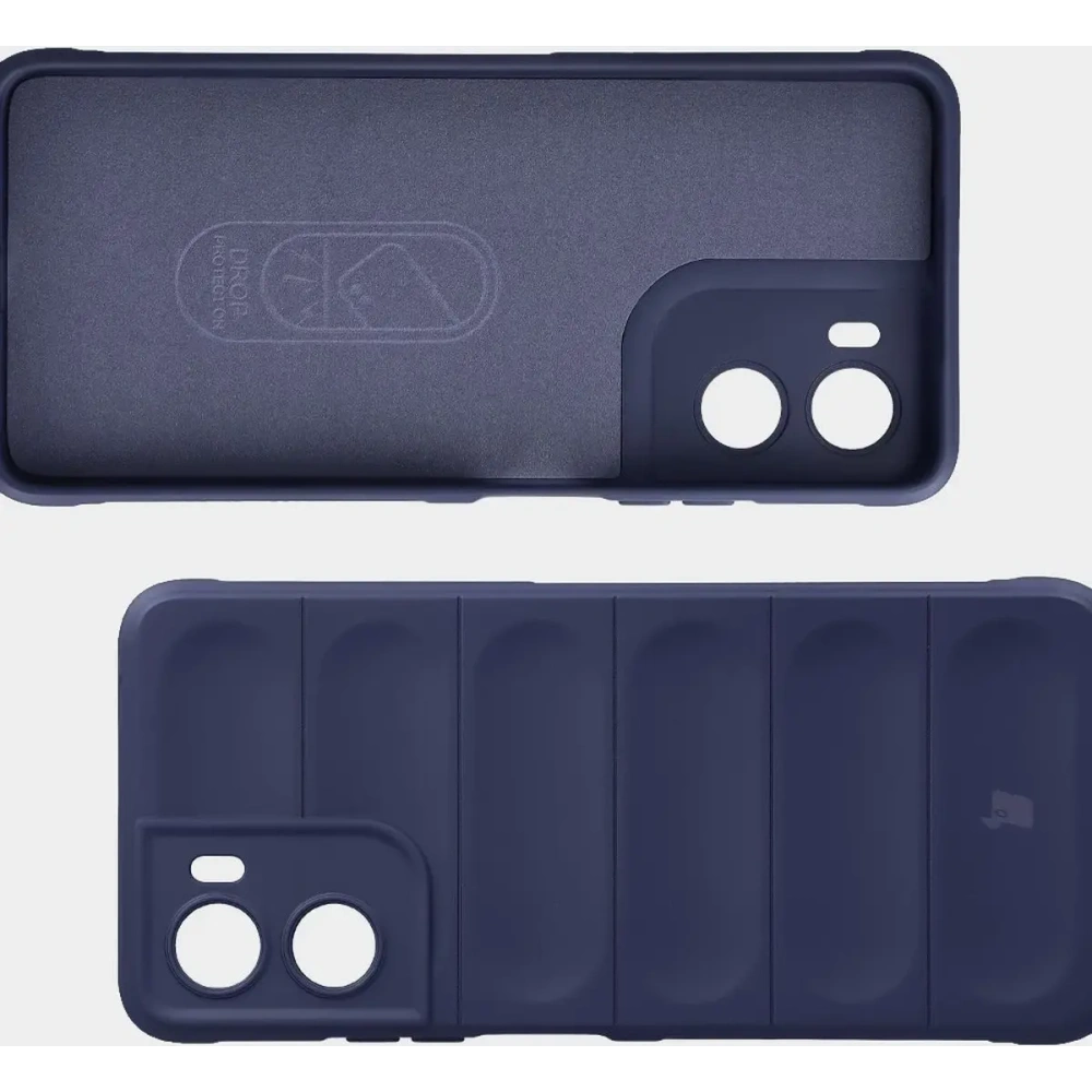 Pancerne etui Bizon Case Tur do Motorola Moto G06 4G / G06 Power 4 granatowe