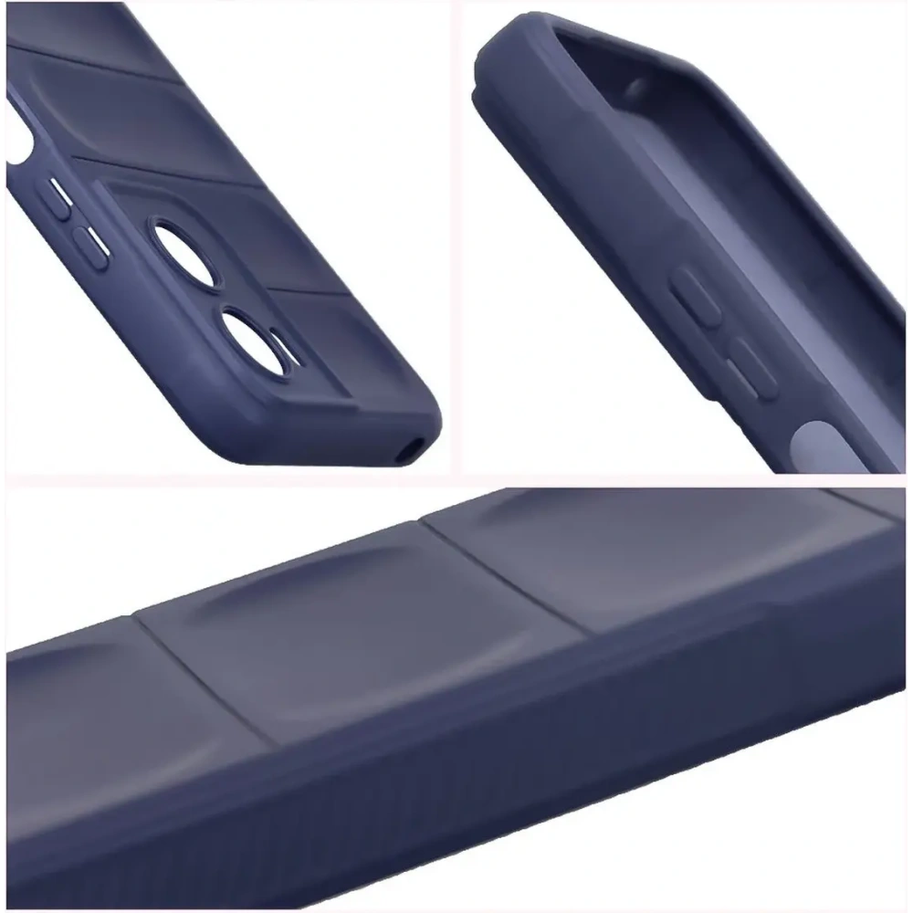 Pancerne etui Bizon Case Tur do Motorola Moto G06 4G / G06 Power 4 granatowe