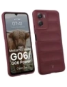Pancerne etui Bizon Case Tur do Motorola Moto G06 4G / G06 Power 4 burgundowe
