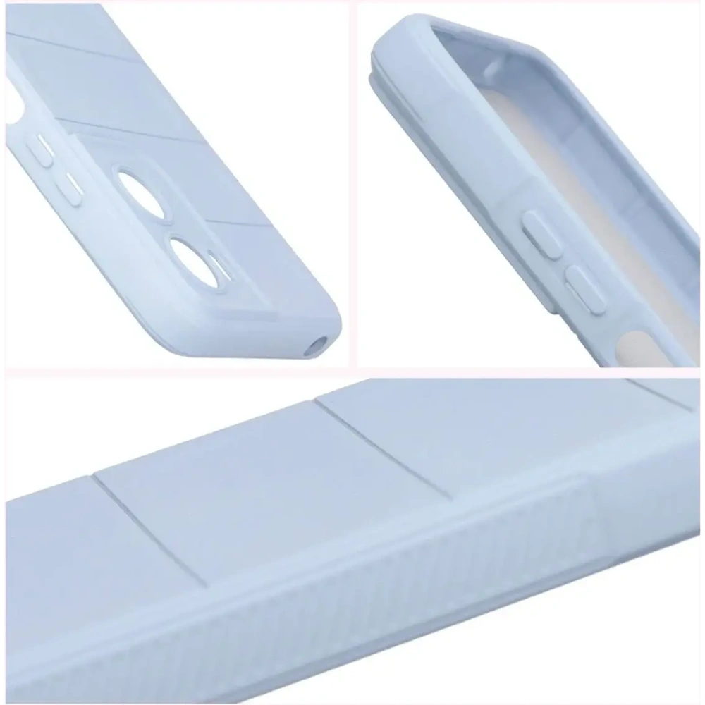 Pancerne etui Bizon Case Tur do Motorola Moto G06 4G / G06 Power 4 jasnoniebieskie