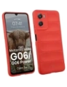 Pancerne etui Bizon Case Tur do Motorola Moto G06 4G / G06 Power 4 czerwone