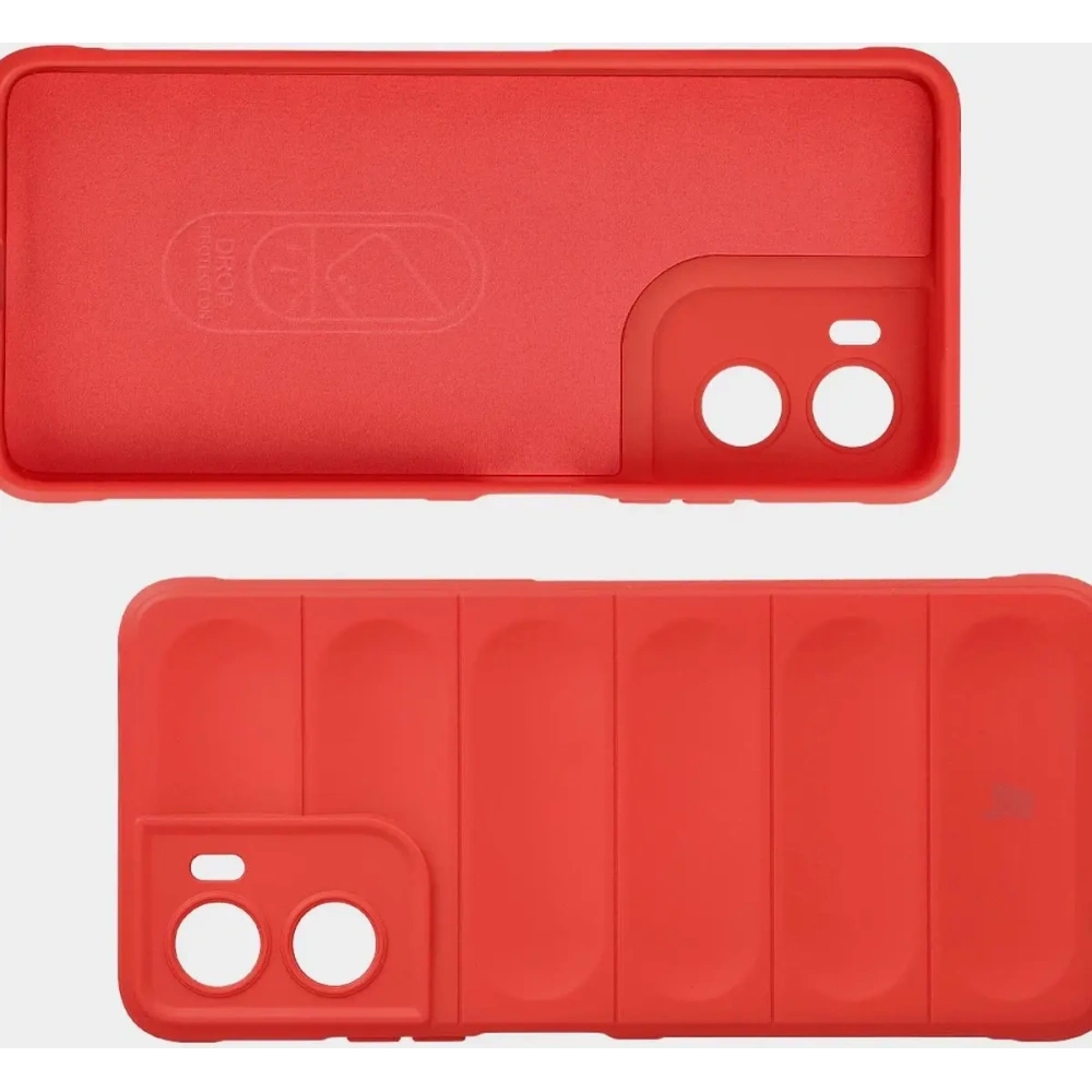 Pancerne etui Bizon Case Tur do Motorola Moto G06 4G / G06 Power 4 czerwone