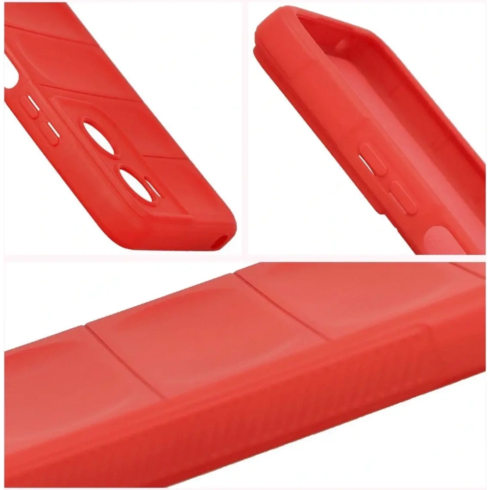 Pancerne etui Bizon Case Tur do Motorola Moto G06 4G / G06 Power 4 czerwone