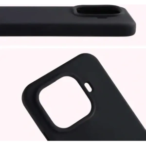 Silikonowe etui Bizon Soft Case do Xiaomi 15T Pro czarne