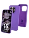 Silikonowe etui Bizon Soft Case do Xiaomi 15T Pro fioletowe