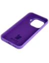Silikonowe etui Bizon Soft Case do Xiaomi 15T Pro fioletowe