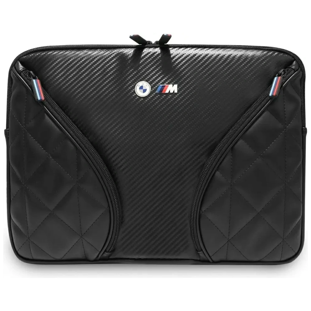 Torba BMW Carbon Pockets&Metal Logo Sleeve 14" czarny
