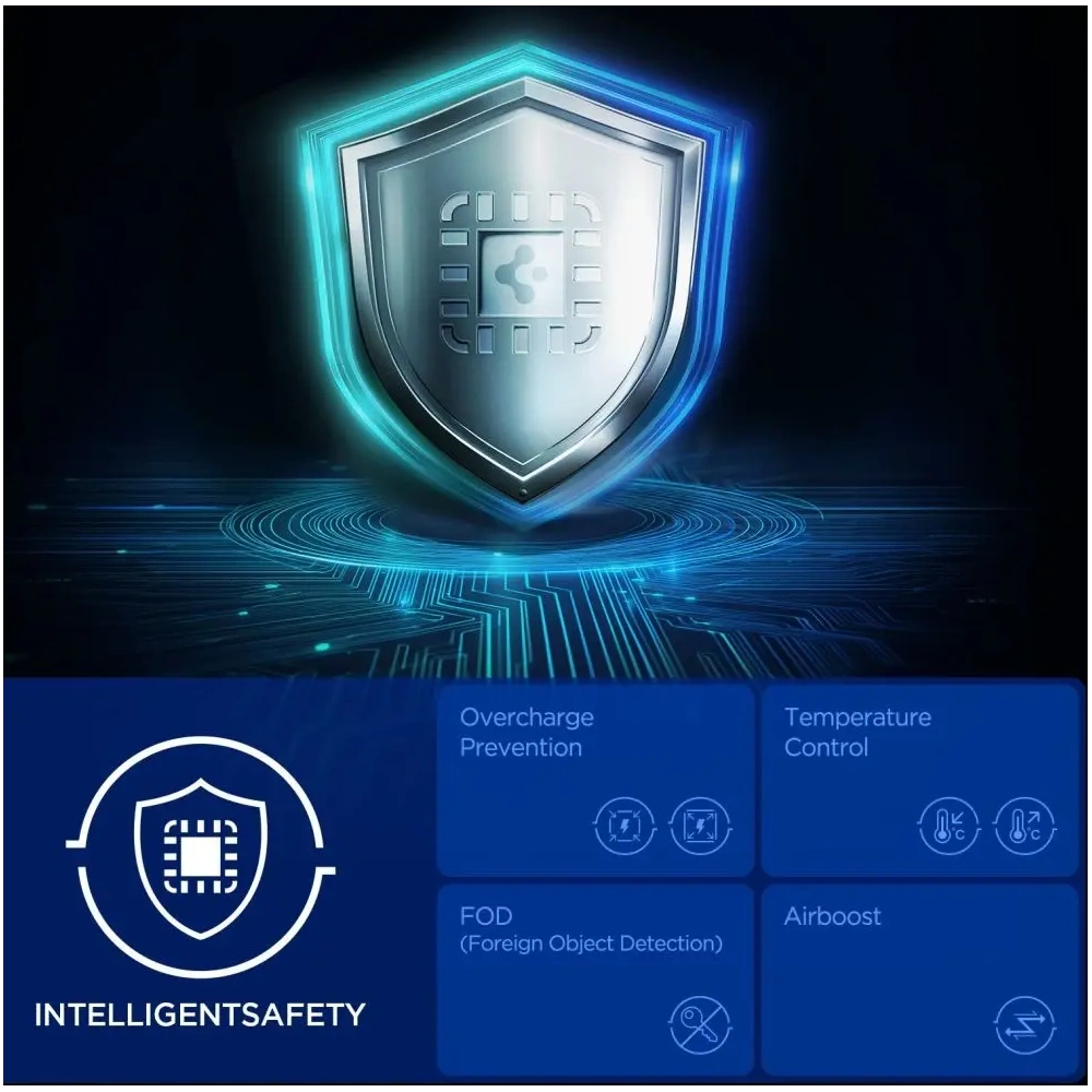 Ładowarka indukcyjna Spigen Essential EF302MOQ Qi 2.2 2in1 Magnetic MagSafe Wireless Charger Black