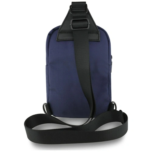 Torebka na telefon BMW Nylon Pocket&Metal Logo Crossbody granatowy