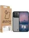 Etui Bizon Case Angelo do Xiaomi POCO F8 Pro przydymione z czarną ramką