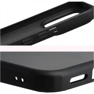 Etui Bizon Case Angelo do Xiaomi POCO F8 Ultra przydymione z czarną ramką