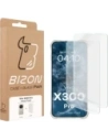 Elastyczne etui + 2x folia na ekran Bizon Case Clear Pack do Vivo X300 Pro