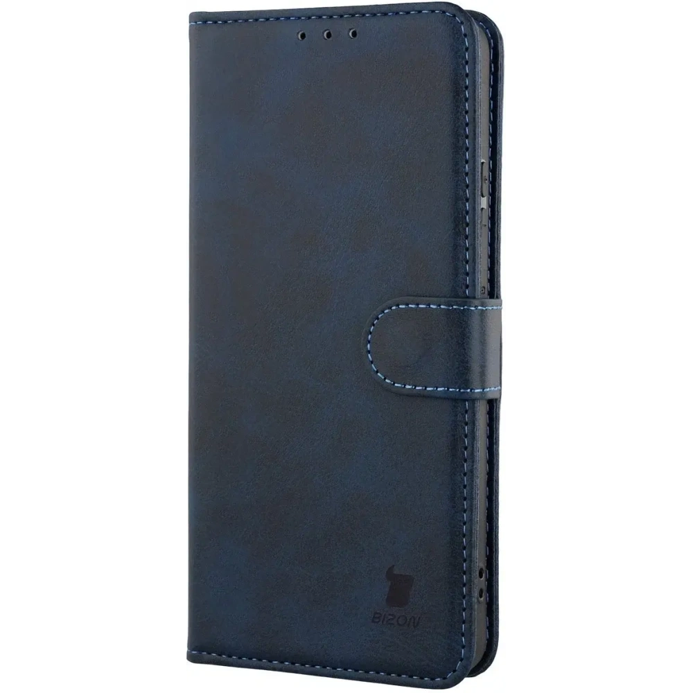 Etui z klapką Bizon Case Pocket do Motorola Moto G86 Power 5G granatowe
