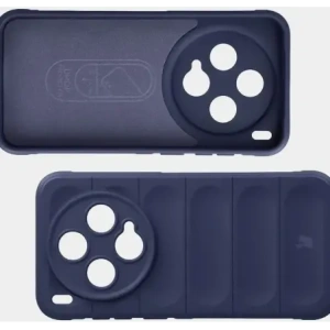 Pancerne etui Bizon Case Tur do Vivo X300 granatowe