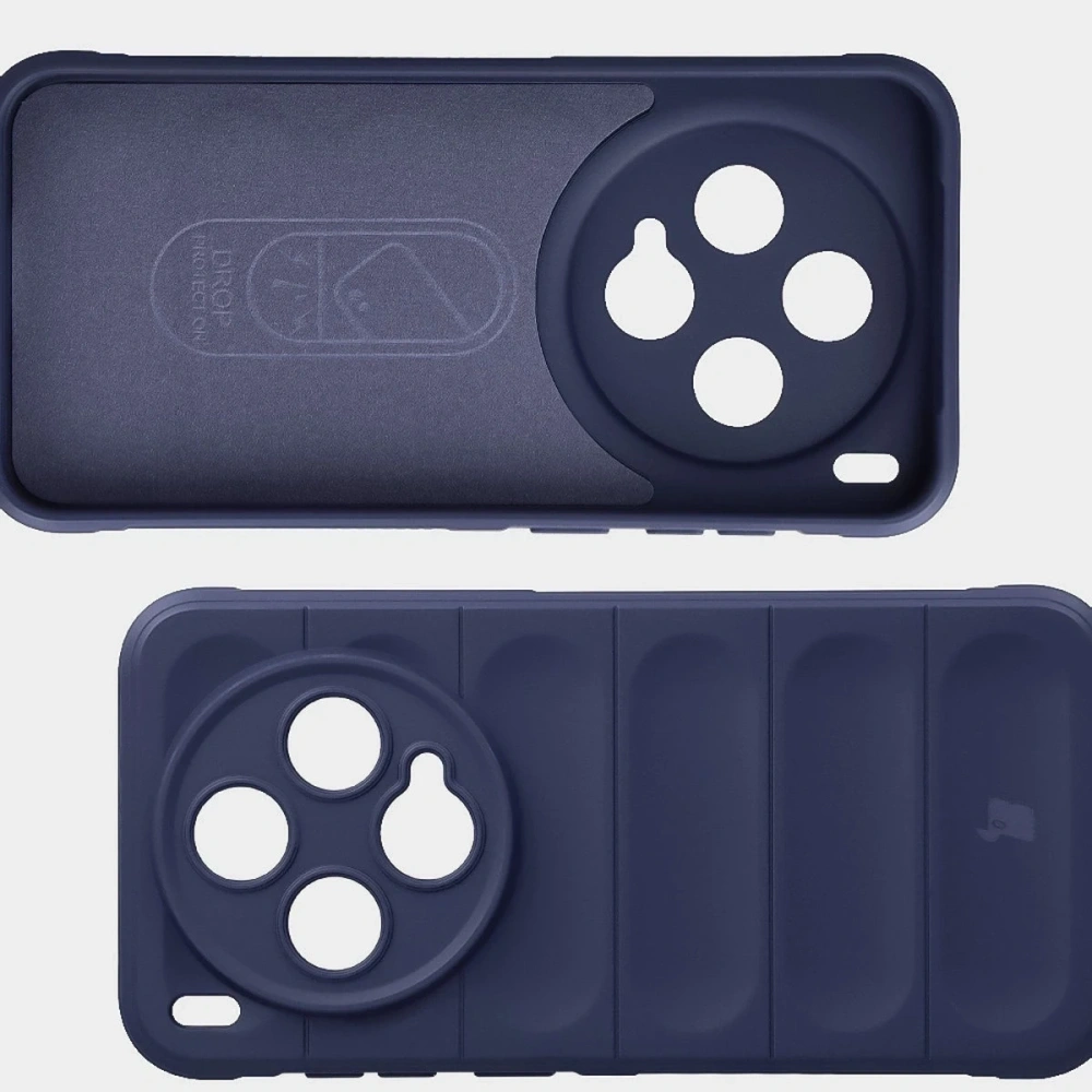 Pancerne etui Bizon Case Tur do Vivo X300 granatowe