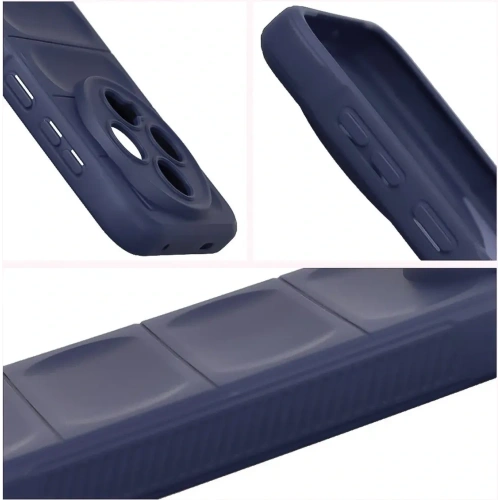 Pancerne etui Bizon Case Tur do Vivo X300 granatowe