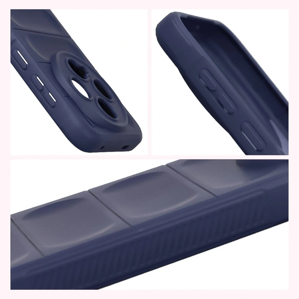 Pancerne etui Bizon Case Tur do Vivo X300 granatowe