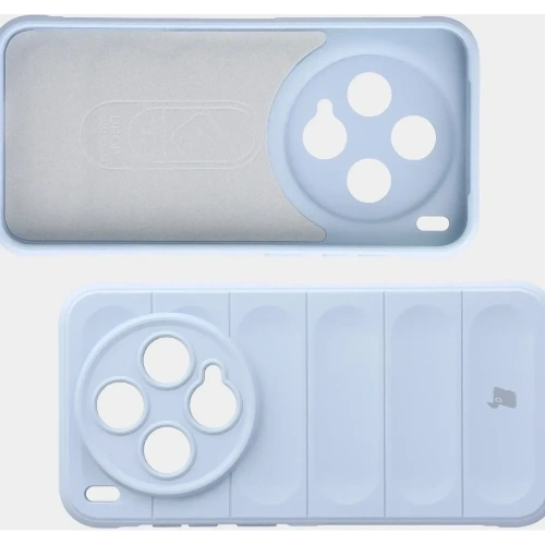 Pancerne etui Bizon Case Tur do Vivo X300 jasnoniebieskie