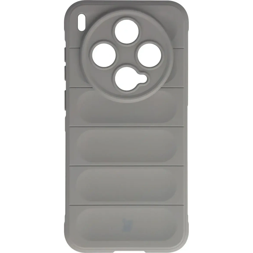 Pancerne etui Bizon Case Tur do Vivo X300 jasnoszare