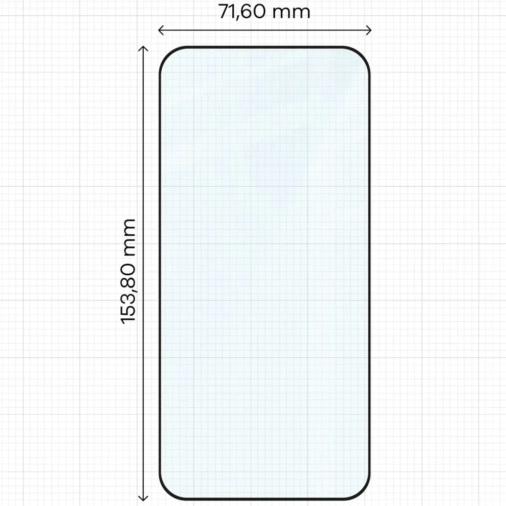 Szkło hartowane Bizon Glass Edge 2 do Xiaomi POCO F8 Pro czarna ramka