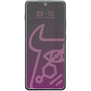 Prywatyzujące szkło hybrydowe Bizon Glass Mule Shadow do Motorola Edge 70 matowe