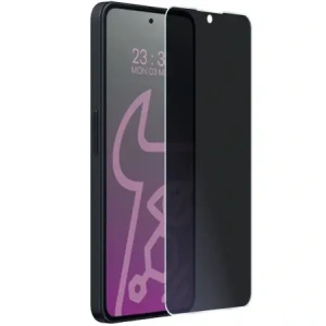 Prywatyzujące szkło hybrydowe Bizon Glass Mule Shadow do Nothing Phone (3a) Lite matowe