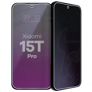 Prywatyzujące szkło hybrydowe Bizon Glass Mule Shadow do Xiaomi 15T Pro matowe