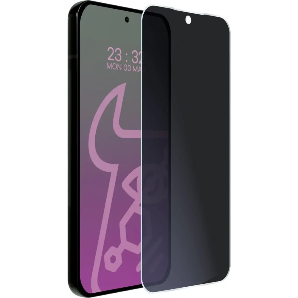 Prywatyzujące szkło hybrydowe Bizon Glass Mule Shadow do Xiaomi 15T Pro matowe