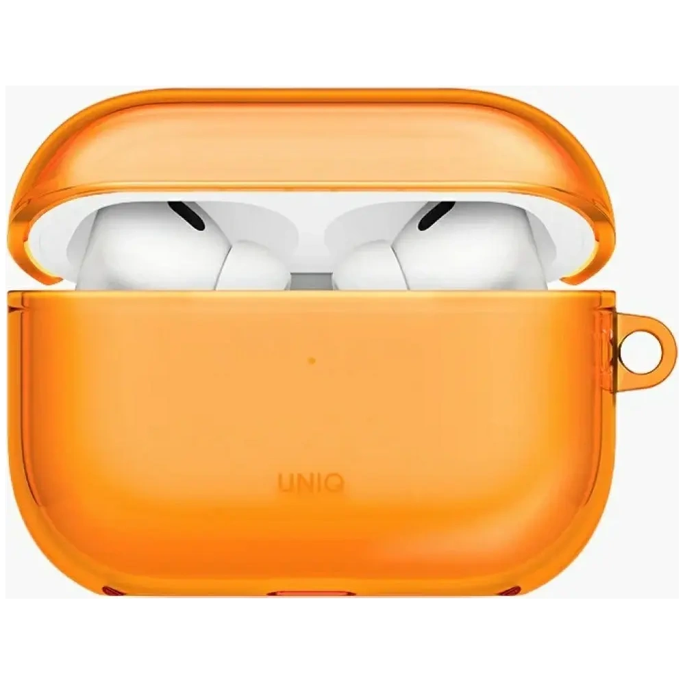 Etui UNIQ Glase do Apple AirPods Pro 3 pomarańczowy