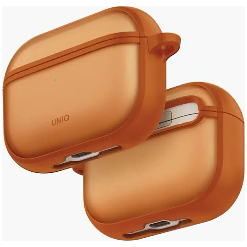 Etui UNIQ Veren do Apple AirPods Pro 3 pomarańczowy
