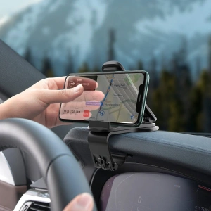 Buy Baseus Big Mouth Pro Car Mount Holder (black) - BSU1630BLK - {ean13} - Home Screen Store Europe