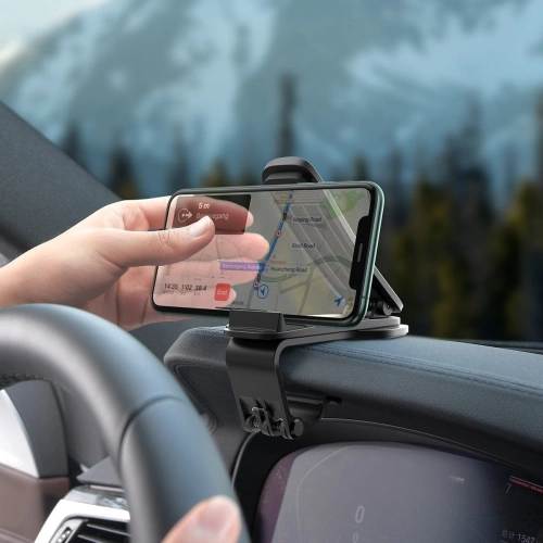 Buy Baseus Big Mouth Pro Car Mount Holder (black) - BSU1630BLK - {ean13} - Home Screen Store Europe