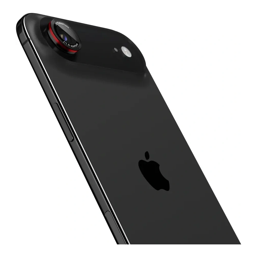 Osłona aparatu Spigen Optik Pro L-Series Glas.tr ez Fit Camera Protector do Apple iPhone Air Black/red [2 PACK]