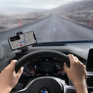 Buy Baseus Big Mouth Pro Car Mount Holder (black) - BSU1630BLK - {ean13} - Home Screen Store Europe